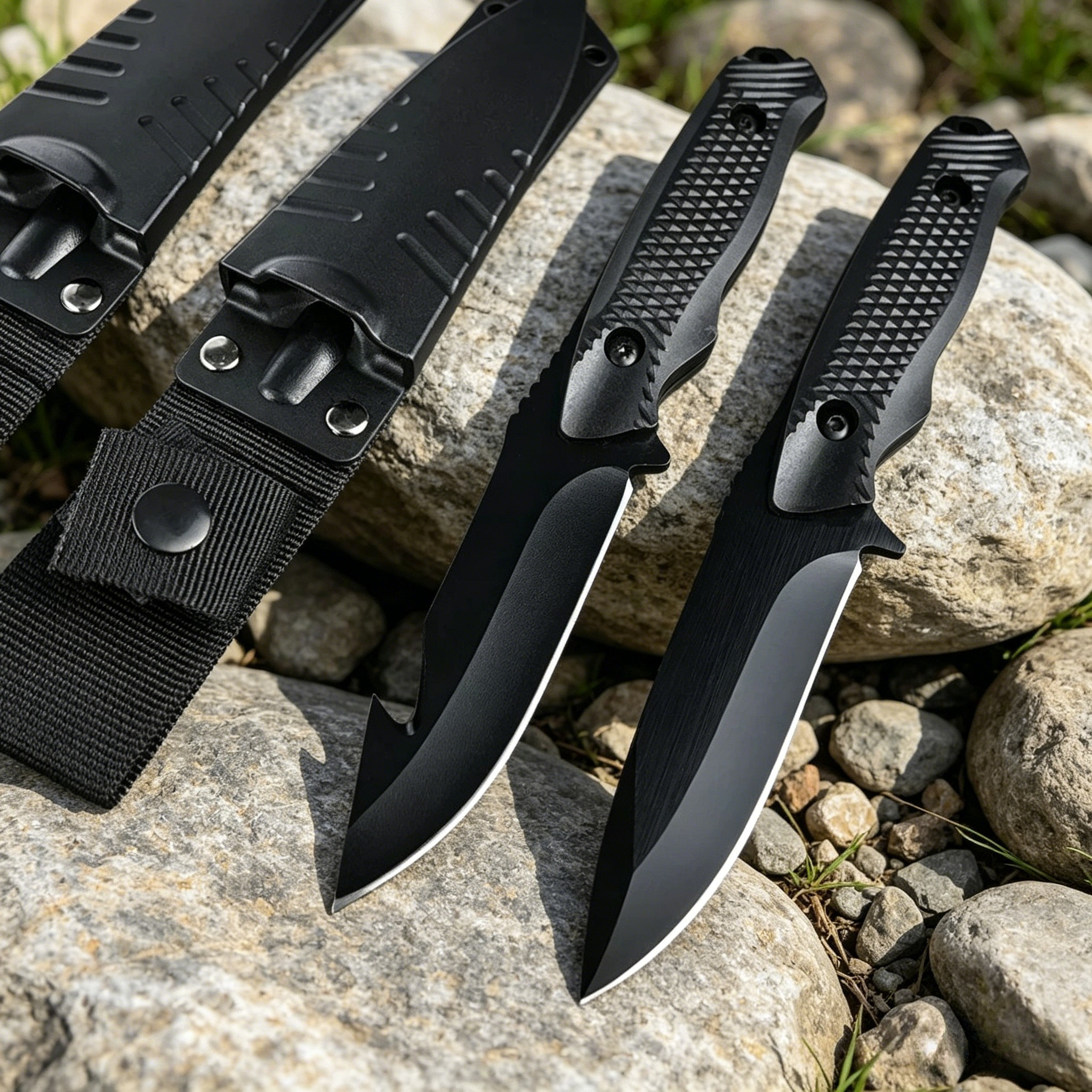 Edc Every Day Carry おもちゃ - Outdoor Jungle Hunting Knife 5CR13MOV Steel