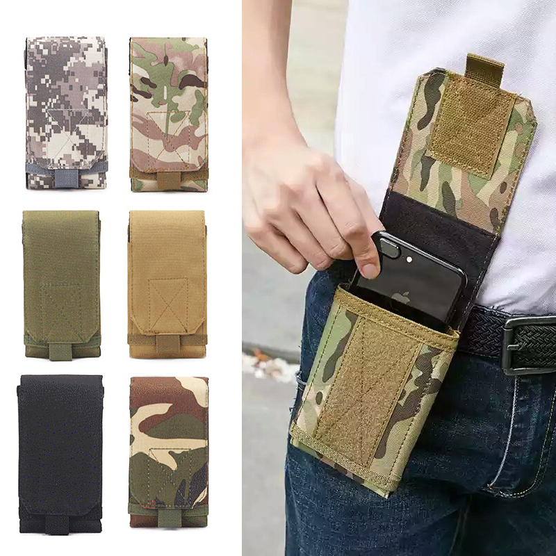 Edc Carry Pouch - 6 Inch Tactical Camo Cell Phone