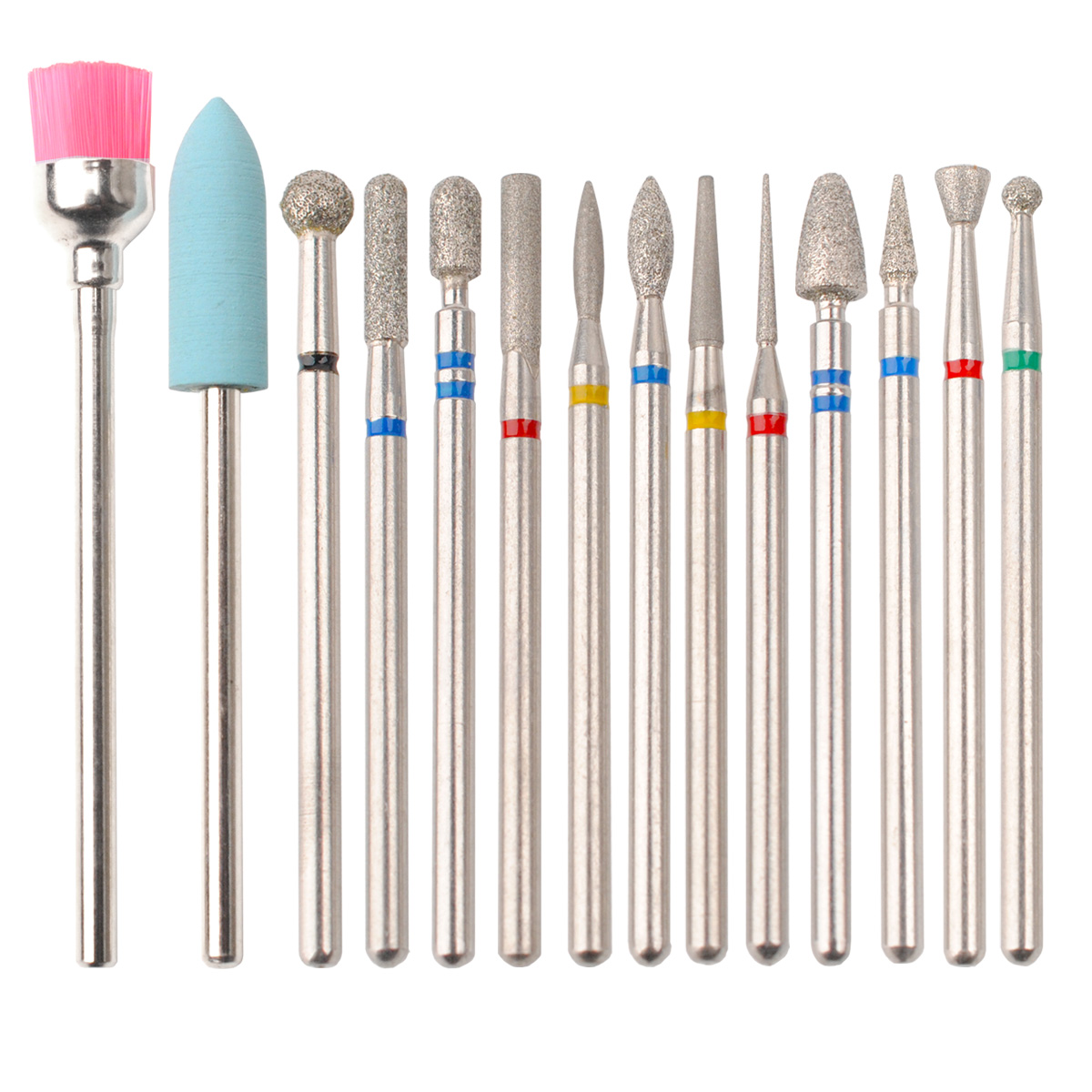 14pcs/set Nail Drill Machine B - Nail File Titanium reseña y precio