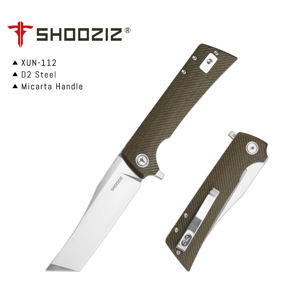 Shooziz XUN112 EDC Folding Kni - Edc Concealed Carry Knife reseña y precio