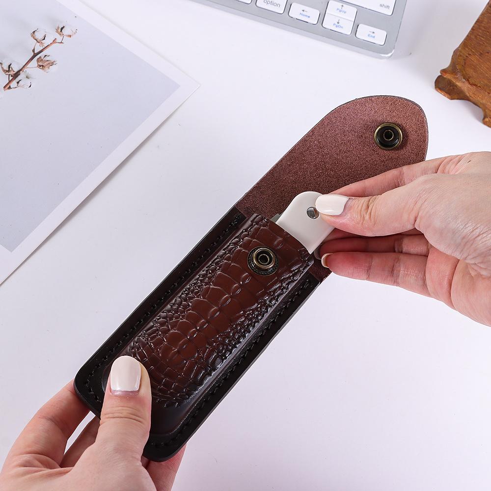 Cowhide Leather Sheath for Fol - Edc Everyday Carry Knives reseña y precio