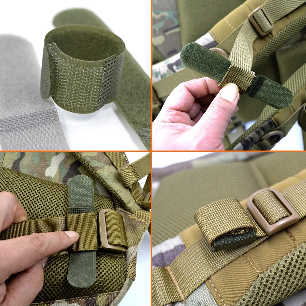 5PCS Tactical Nylon Straps Cab - Gear Tie Reusable reseña y precio