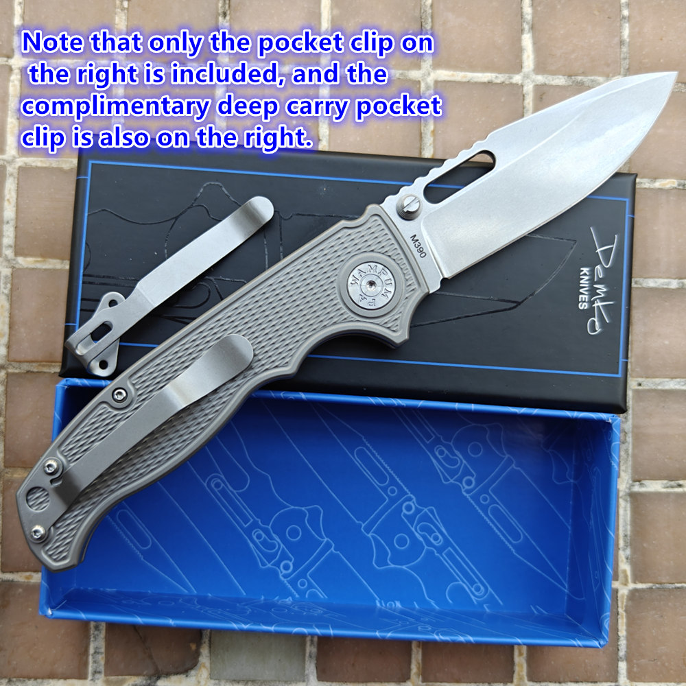 Ad20S New AD Demko Deep Carry  - Edc Concealed Carry Knife reseña y precio