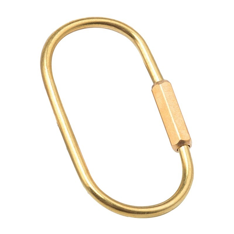 Pure Copper Oval Screw Lock Ke - Edc Car Carry reseña y precio