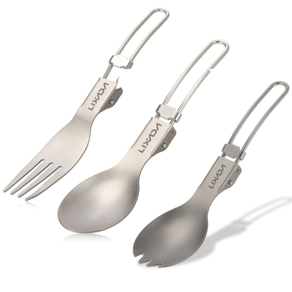 Lixada Titanium Folding Fork U - Edc Everyday Carry Knives reseña y precio