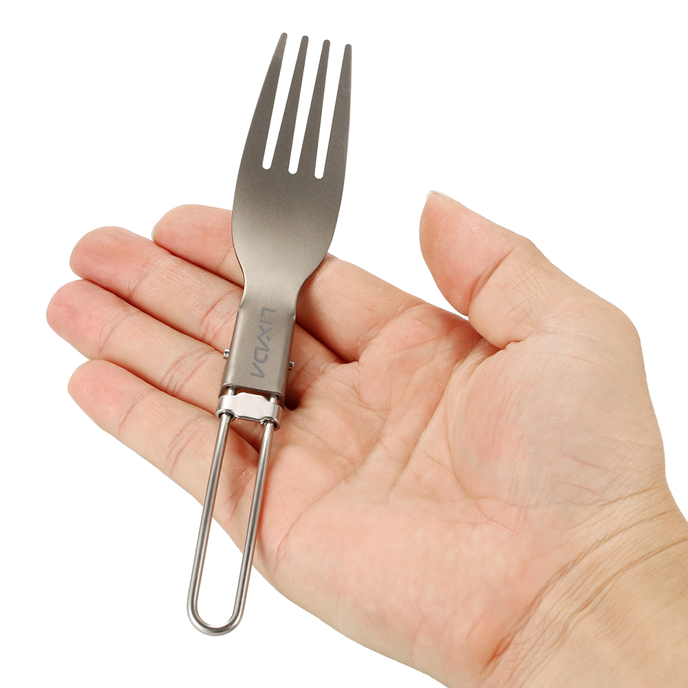 Lixada Titanium Folding Fork U - Edc Everyday Carry Knives reseña y precio