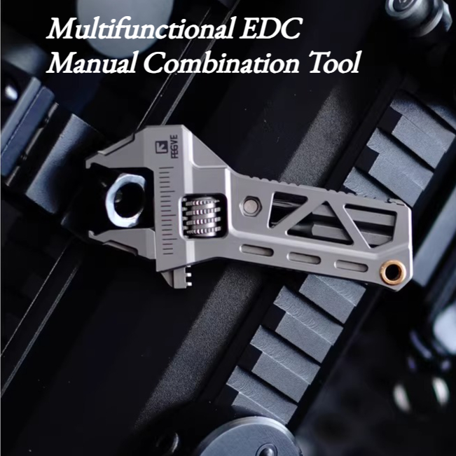 TC4 All-titanium Alloy Wrench  - Edc Carry All reseña y precio