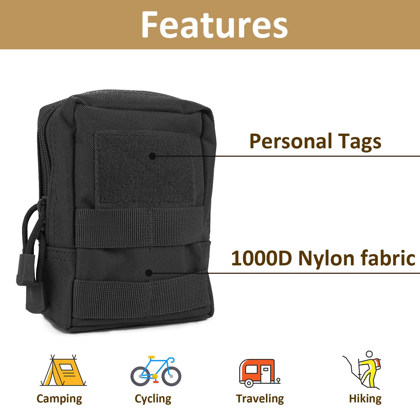 Tactical Molle Medical Accesso - Edc Carry Accessories reseña y precio