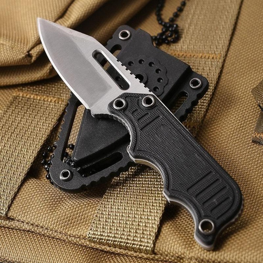 Portable Neck Knife with Kydex - Edc Concealed Carry Knife reseña y precio