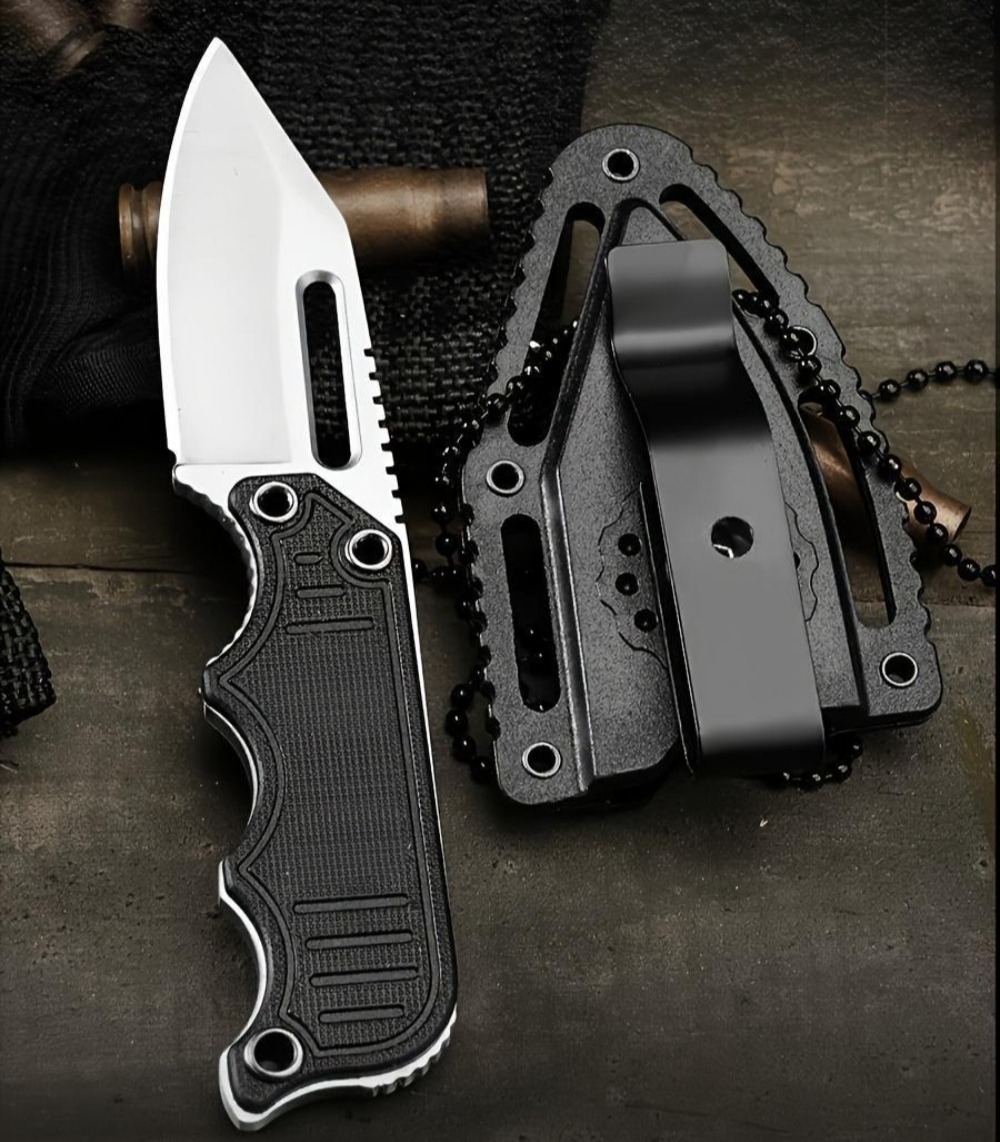 Portable Neck Knife with Kydex - Edc Concealed Carry Knife reseña y precio