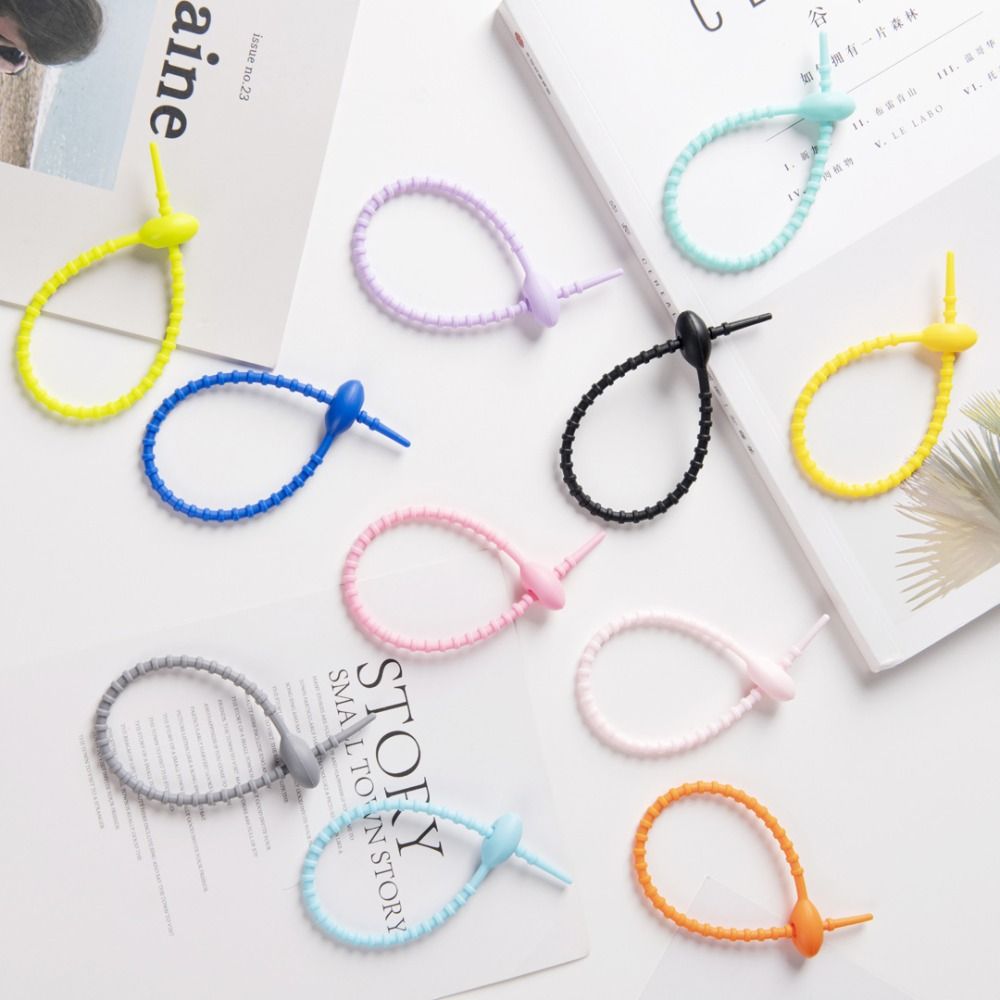 10Pcs/Set Tadpole Shaped Cable - Cable Winder Keychain reseña y precio