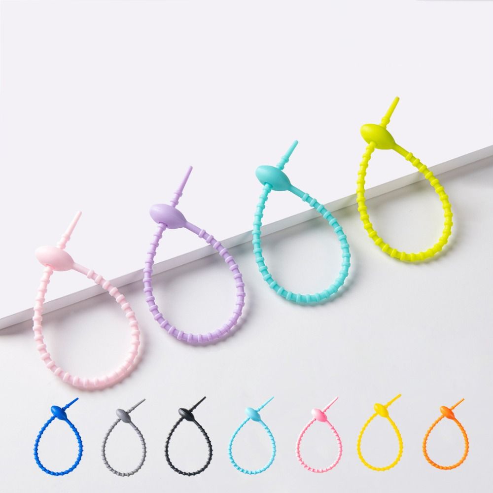 10Pcs/Set Tadpole Shaped Cable - Cable Winder Keychain reseña y precio