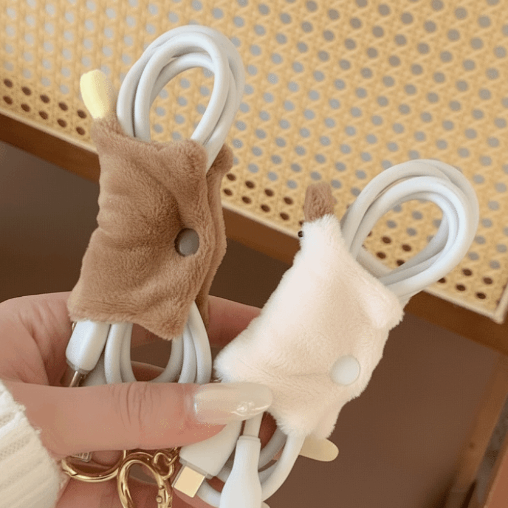 Plush Platypus Data Cable Orga - Cable Winder Keychain reseña y precio