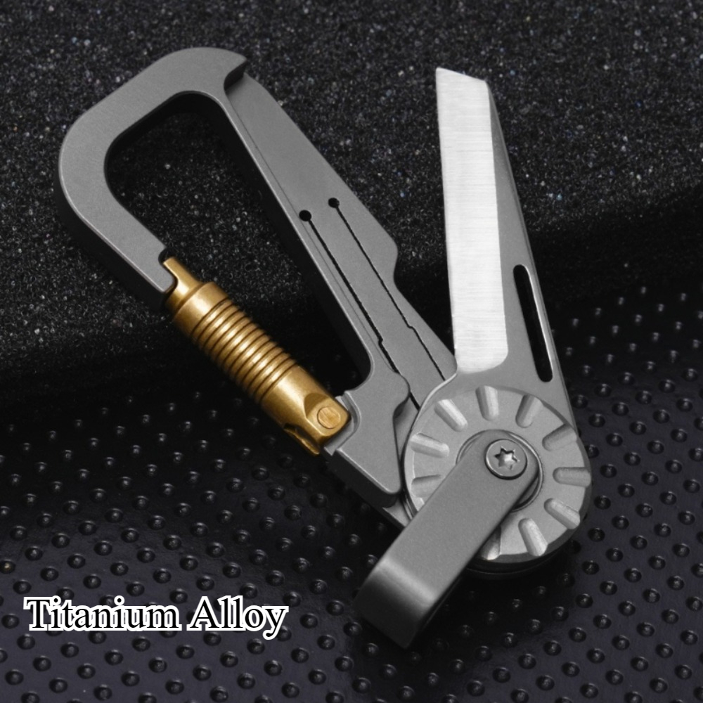 New Mini Titanium Alloy Keycha - Edc Car Carry reseña y precio