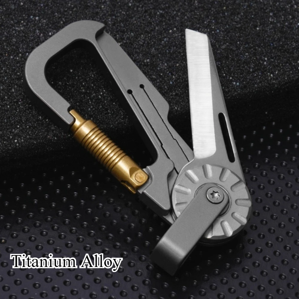 Mini Titanium Alloy Keychain C - Edc Car Carry reseña y precio