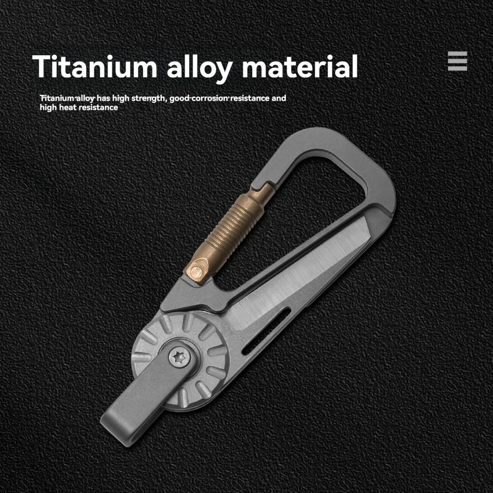 Mini Titanium Alloy Keychain C - Edc Car Carry reseña y precio