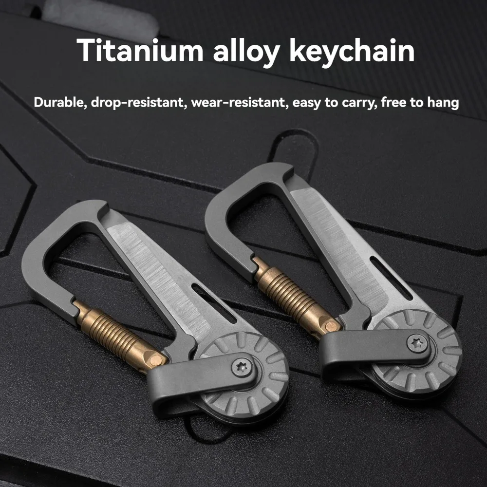 Mini Titanium Alloy Keychain C - Edc Car Carry reseña y precio