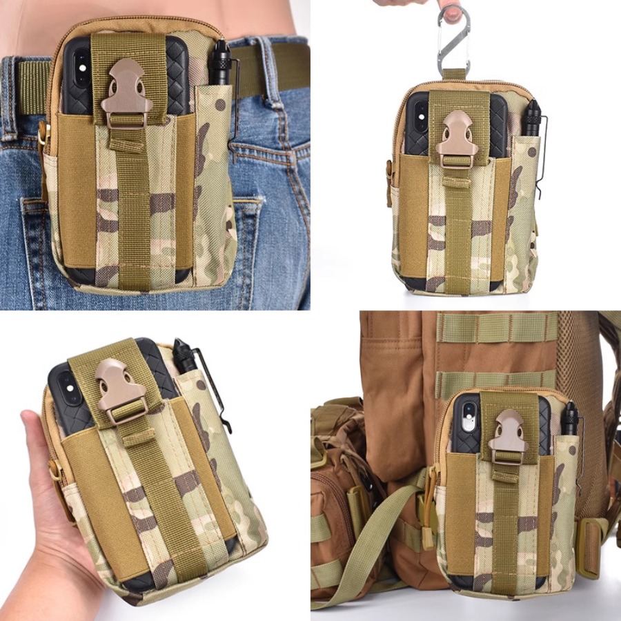 【New Arrival】Coyote Brown Tact - Edc Carry Pocket Pouch reseña y precio