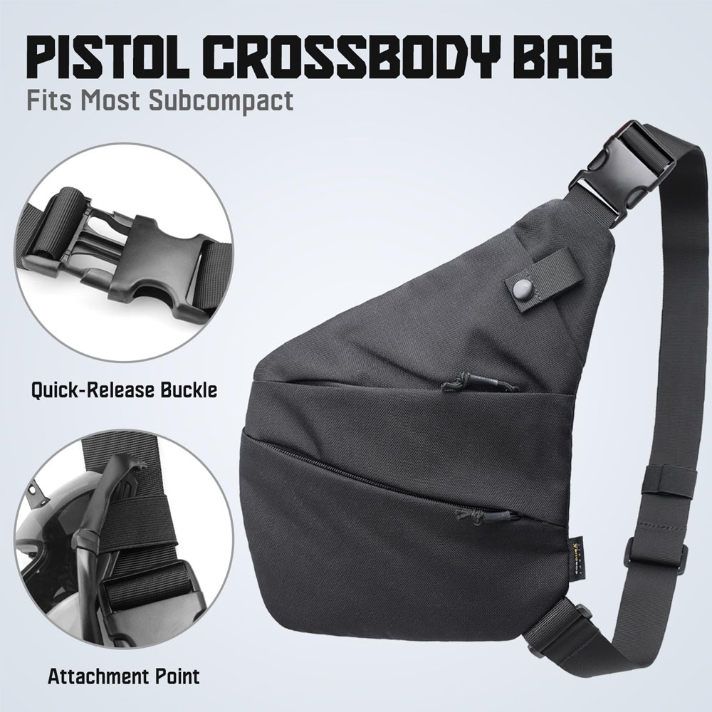 Tactical Concealed Gun Carry B - Edc Carry Bag For Pistol reseña y precio