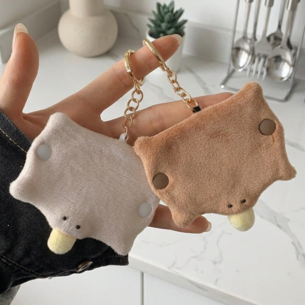 Plush Platypus Data Cable Orga - Cable Winder Keychain reseña y precio