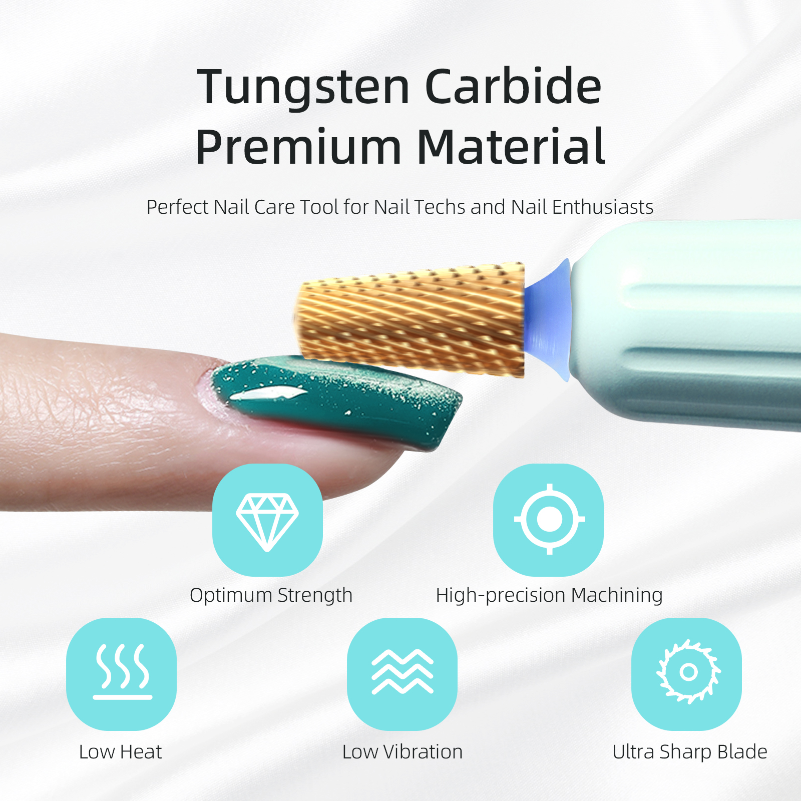 HYTOOS Titanium Safety Tapered - Nail File Titanium reseña y precio