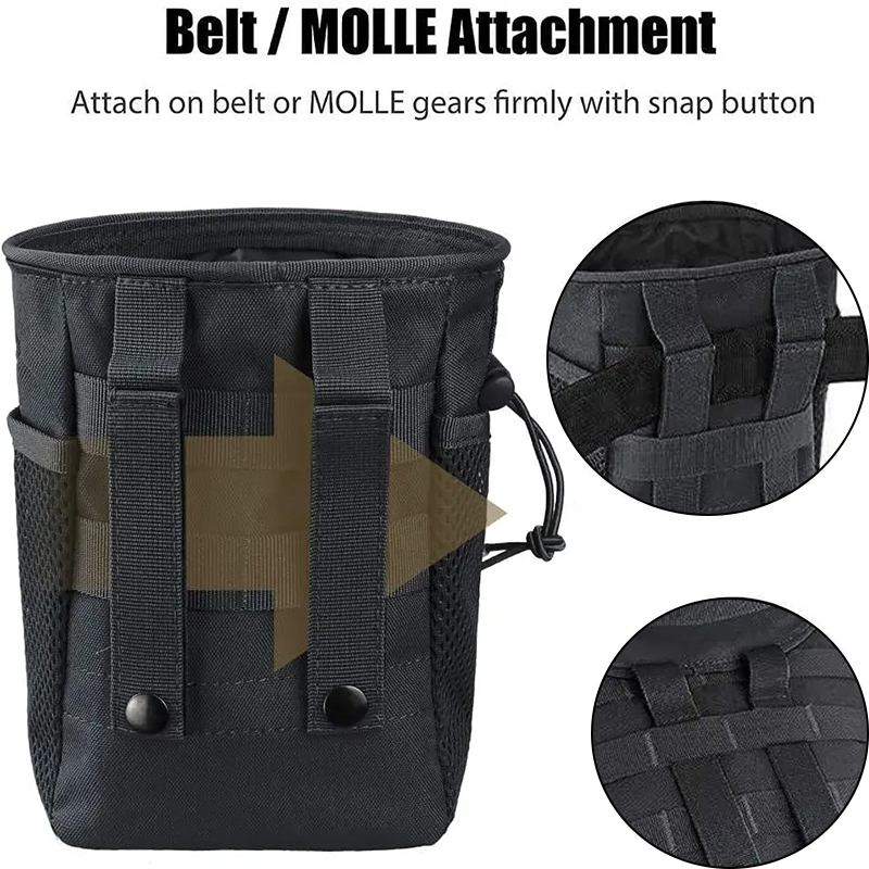 CZHIYAO Durable Molle Dump Pou - Edc Carry Pocket Pouch reseña y precio