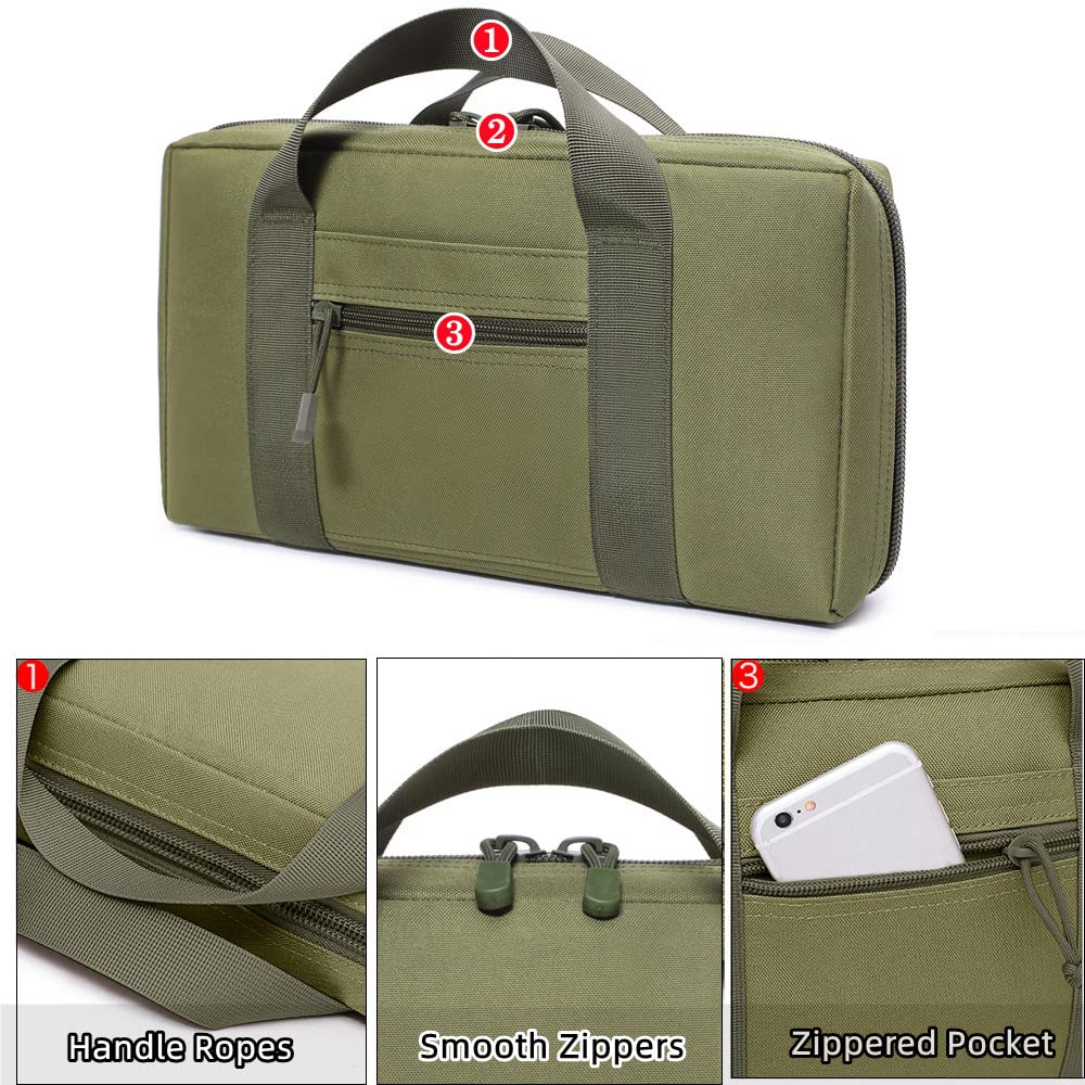 Tactical Pistol Range Bag Gun  - Edc Carry Bag For Pistol reseña y precio