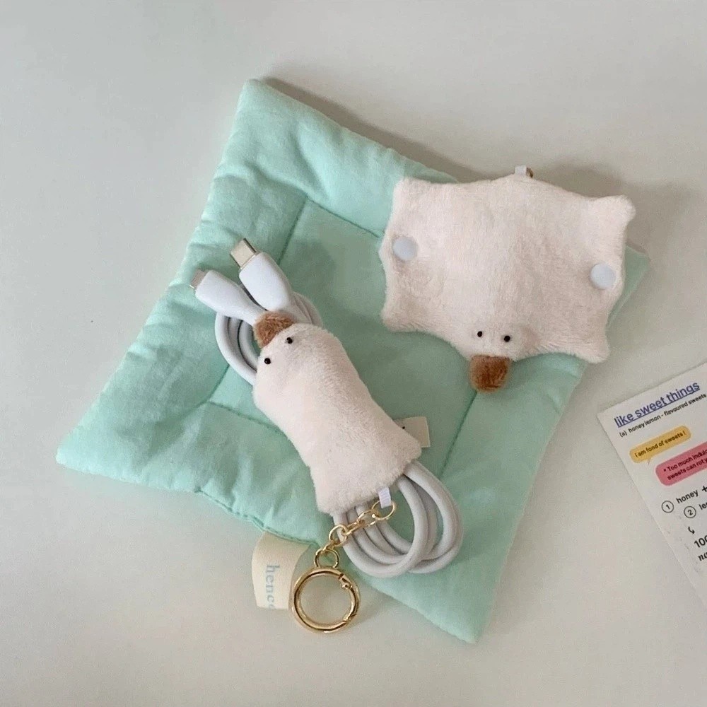 Plush Platypus Data Cable Orga - Cable Winder Keychain reseña y precio