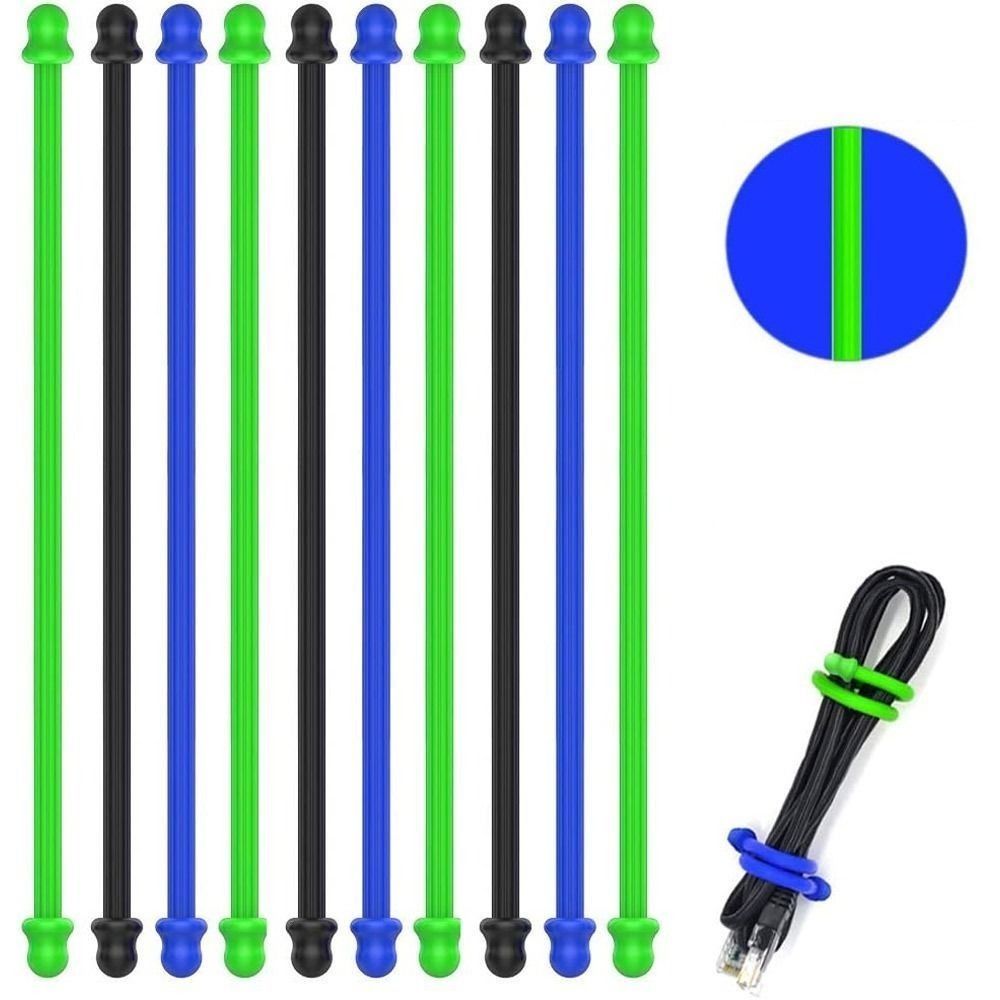 5pcs Original Silicone, Steel- - Gear Tie Reusable reseña y precio