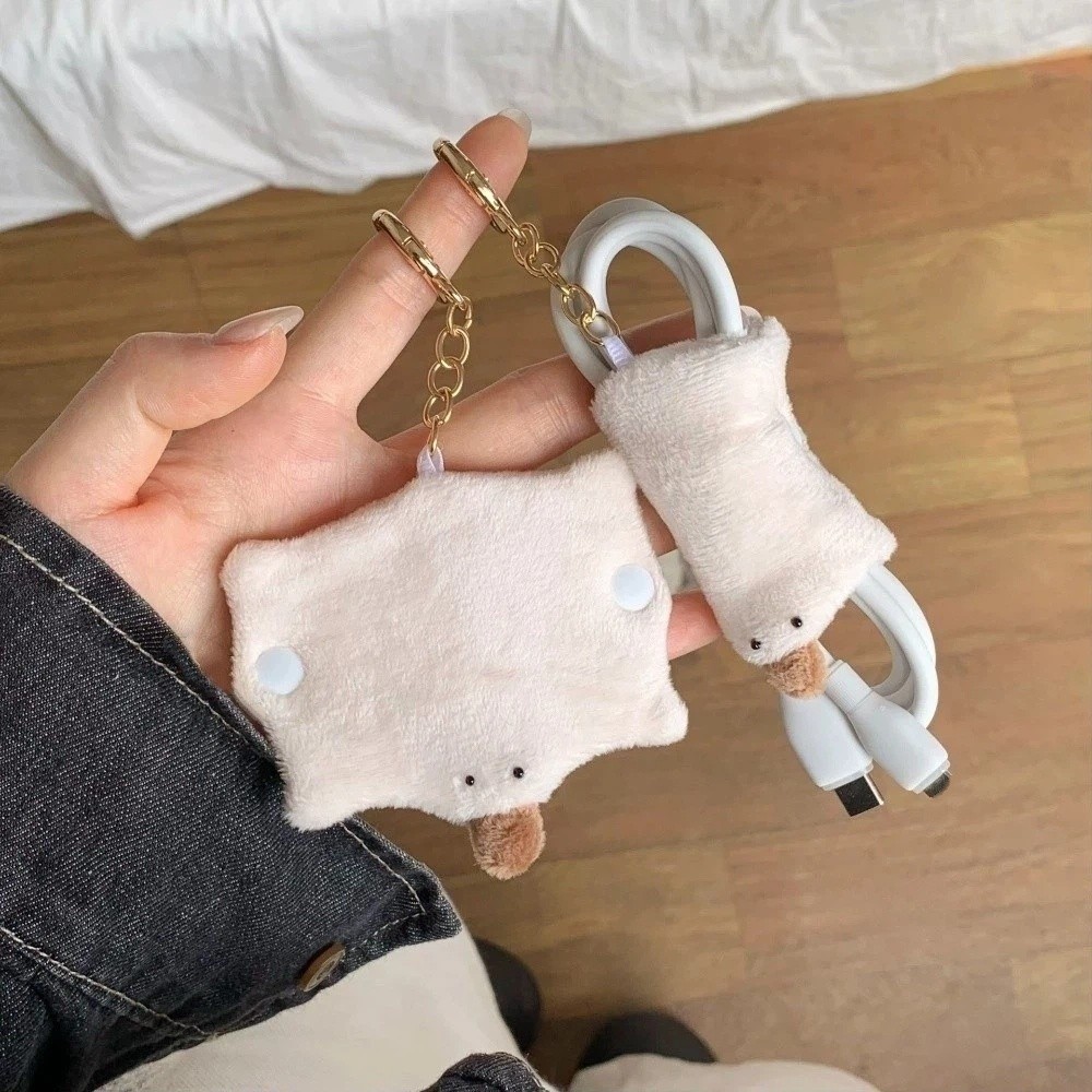 Plush Platypus Data Cable Orga - Cable Winder Keychain reseña y precio