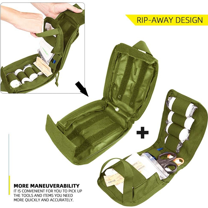 Tactical Molle First Aid Kit M - Edc Carry Pouch reseña y precio