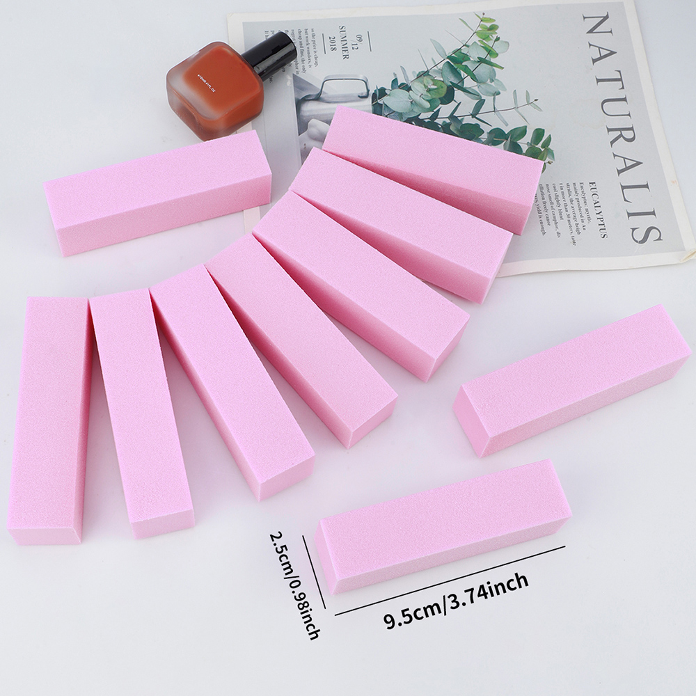 10PCS Nail Buffer Polishing Bl - Nail File Titanium reseña y precio