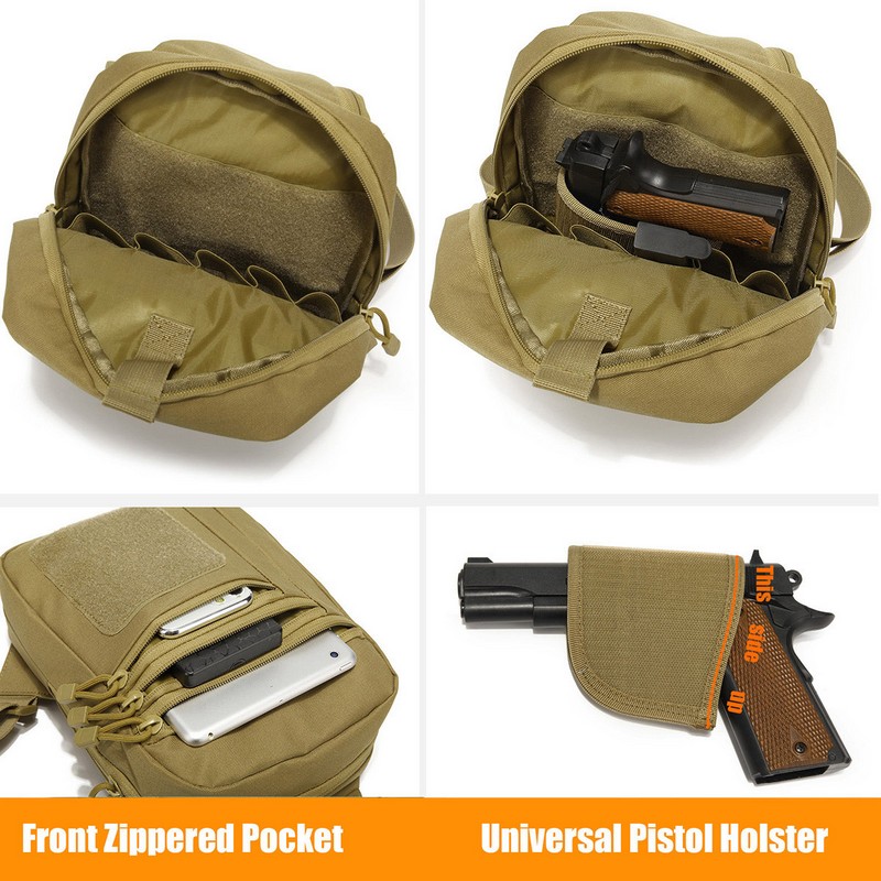 New Tactical Chest Bag Pistol  - Edc Carry Bag For Pistol reseña y precio
