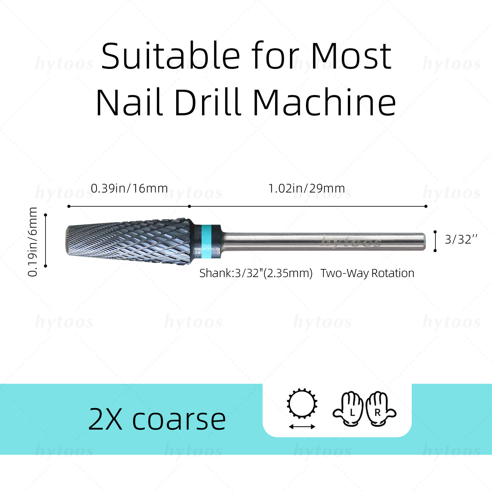 HYTOOS Safety 5 in 1 Pro Nail  - Nail File Titanium reseña y precio