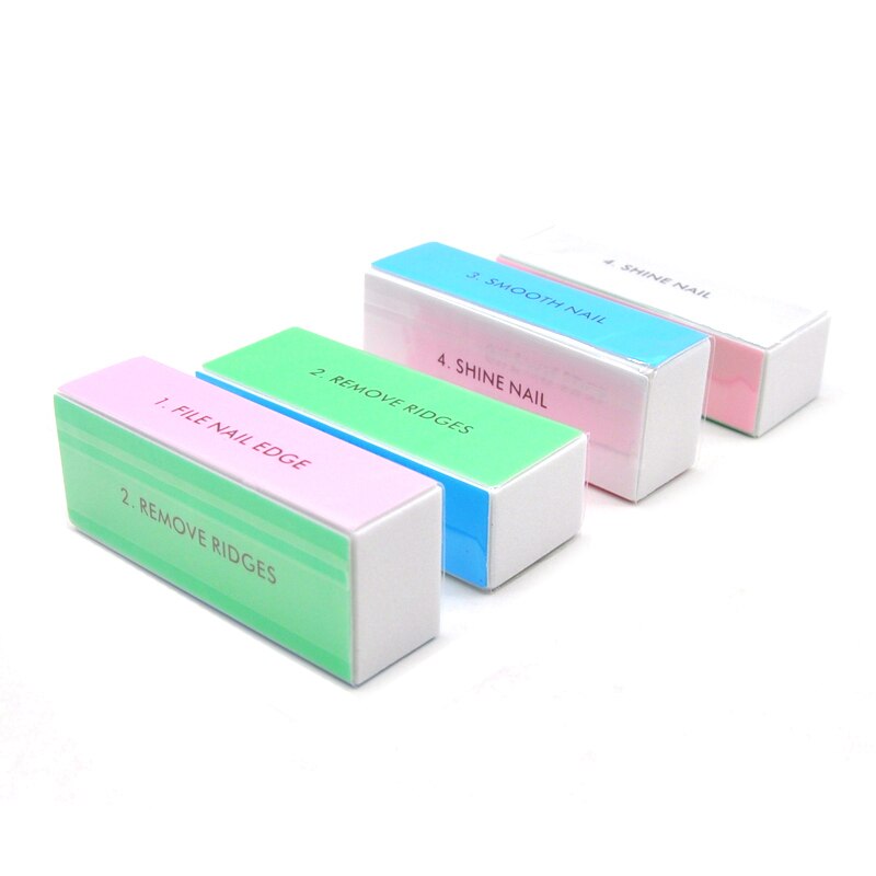 5pcs  Colorful Buffing Block 4 - Nail File Titanium reseña y precio
