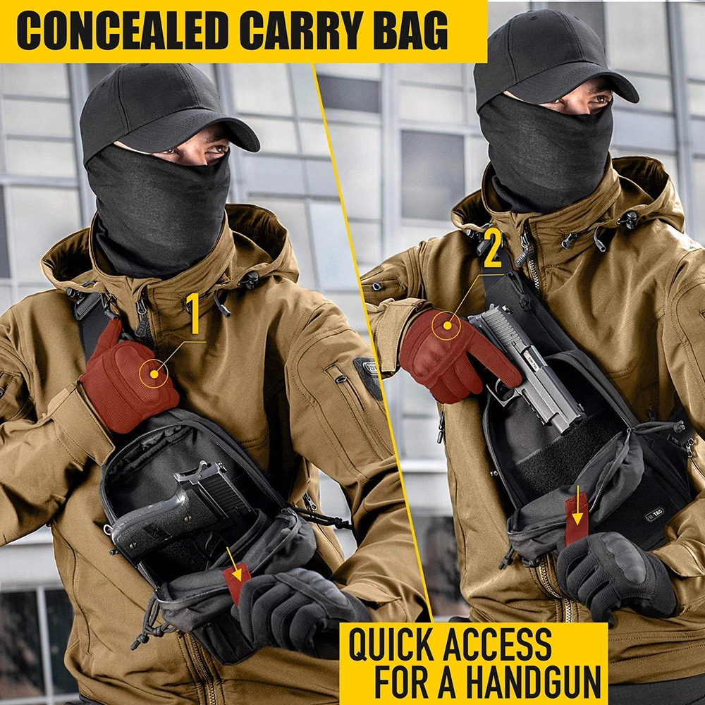 Hunting Crossbody Sling Bag |  - Edc Carry All reseña y precio