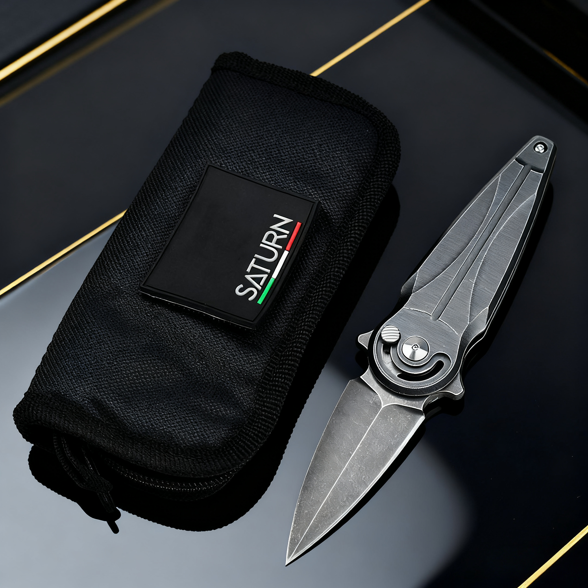 2026 new FX-551 - Golden Crick - Edc Concealed Carry Knife reseña y precio