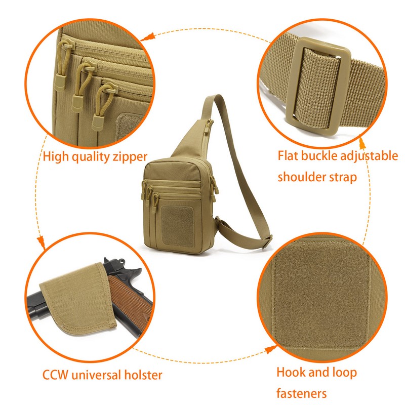 EDC 1000D Tactical Chest Bag P - Edc Carry Bag For Pistol reseña y precio