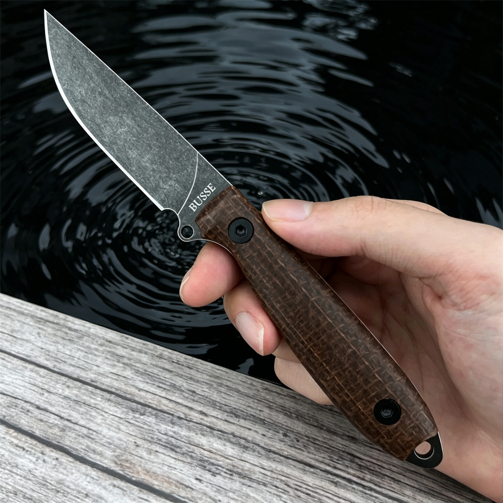 Micarta Grip Fixed Blade EDC K - Edc Concealed Carry Knife reseña y precio