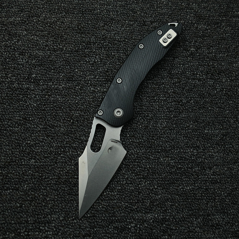 LEMIFSHE  Manual Stitch Textur - Edc Concealed Carry Knife reseña y precio