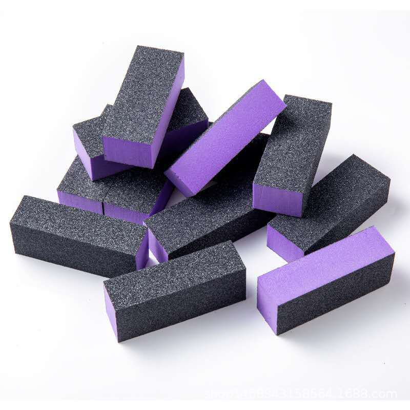 10/20/50pcs 3 Side Sponge Nail - Nail File Titanium reseña y precio