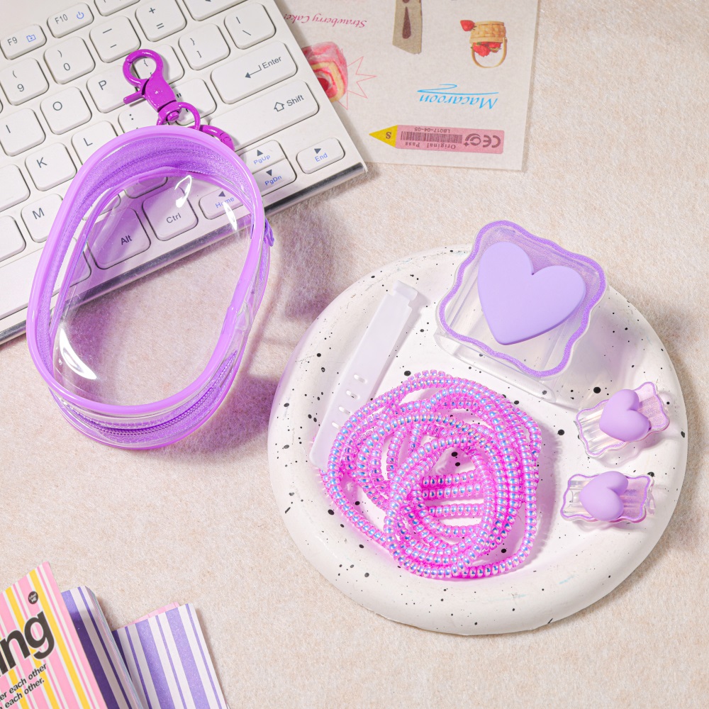 Storage Pouch Keychain Bag+Sle - Cable Winder Keychain reseña y precio