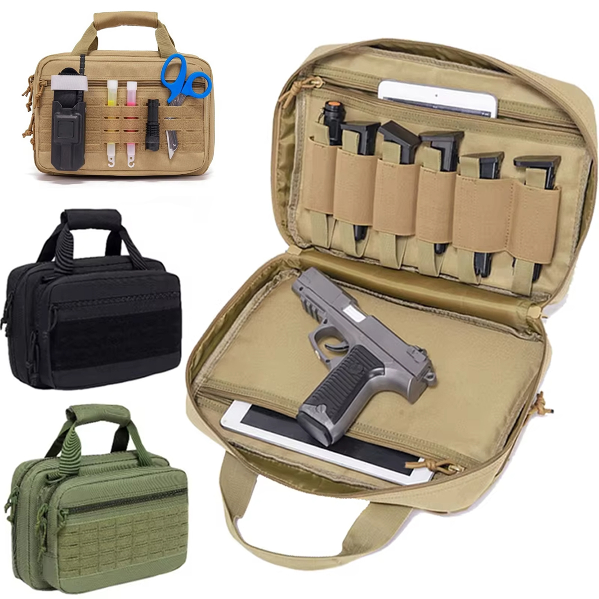 Tactical Pistol Case Gun Bag S - Edc Carry Bag For Pistol reseña y precio