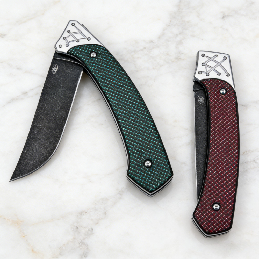 D2 Steel Folding Knife with Ca - Edc Every Day Carry おもちゃ reseña y precio