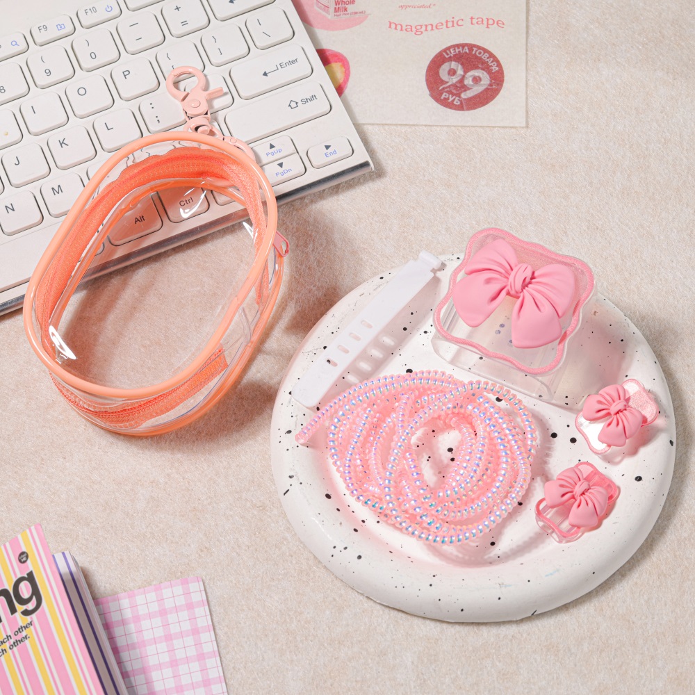 Storage Pouch Keychain Bag+Sle - Cable Winder Keychain reseña y precio