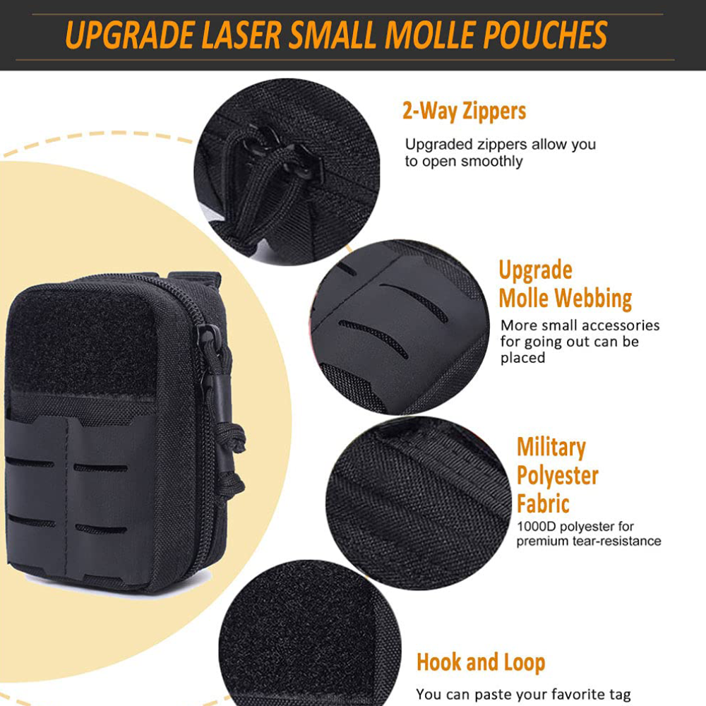 Tactical Mini Belt Pouches, Mu - Edc Carry Pouch reseña y precio