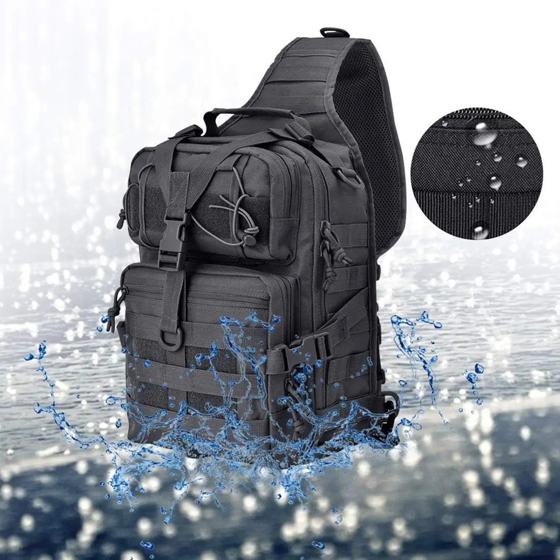 Tactical Sling Backpack Should - Edc Carry Bag For Pistol reseña y precio