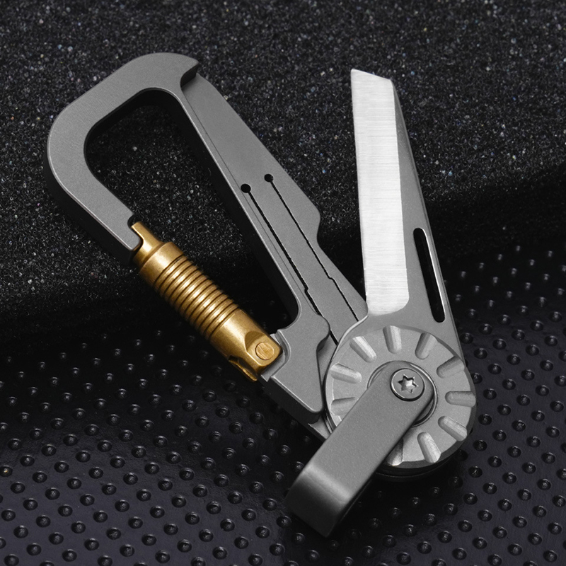 Titanium Alloy EDC Keychain Wi - Edc Car Carry reseña y precio
