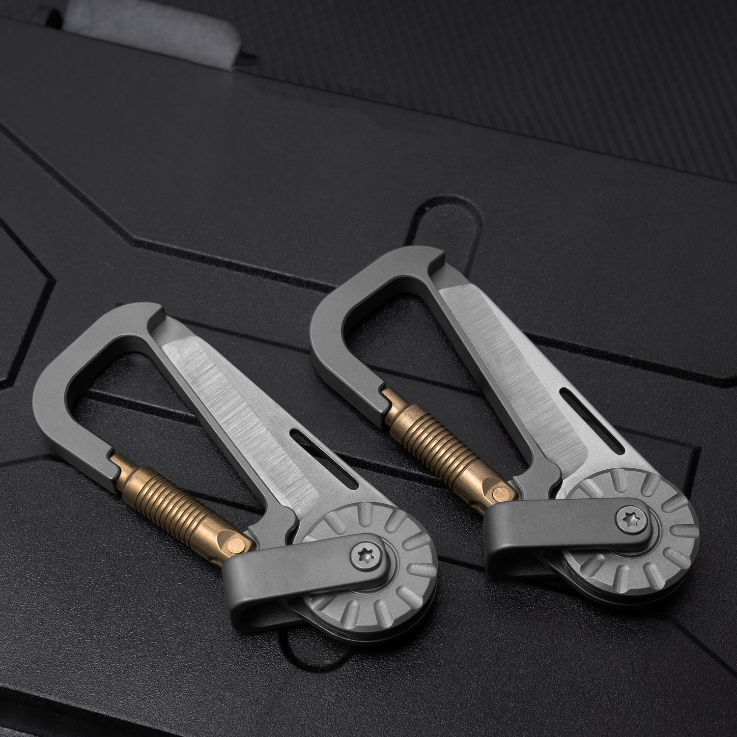 Titanium Alloy EDC Keychain Wi - Edc Car Carry reseña y precio