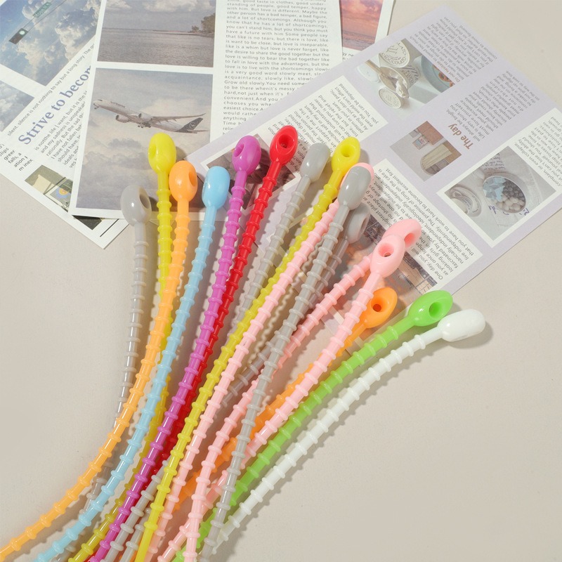 random color5pcs Multifunction - Cable Winder Keychain reseña y precio